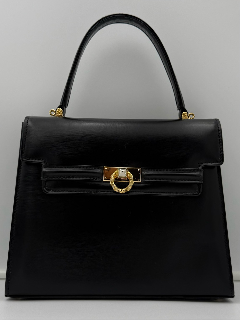 👑LAUNER 1941 LONDON • JULIET 26 Bag • Royal Warrant H.M. QUEEN • Made in ENGLAND - Picture 6 of 16